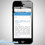 zahnarzt dr. fisch webseite responsive
